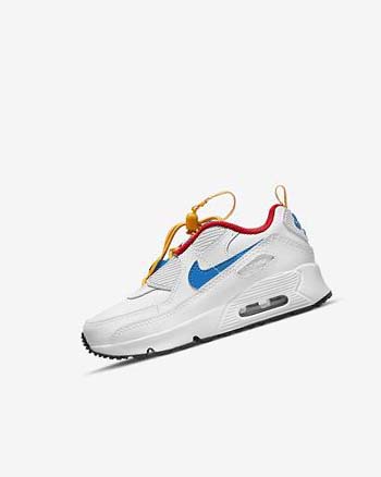 Nike Air Max 90 Toggle Blancos Dorados Rojos Azules | MX 4855